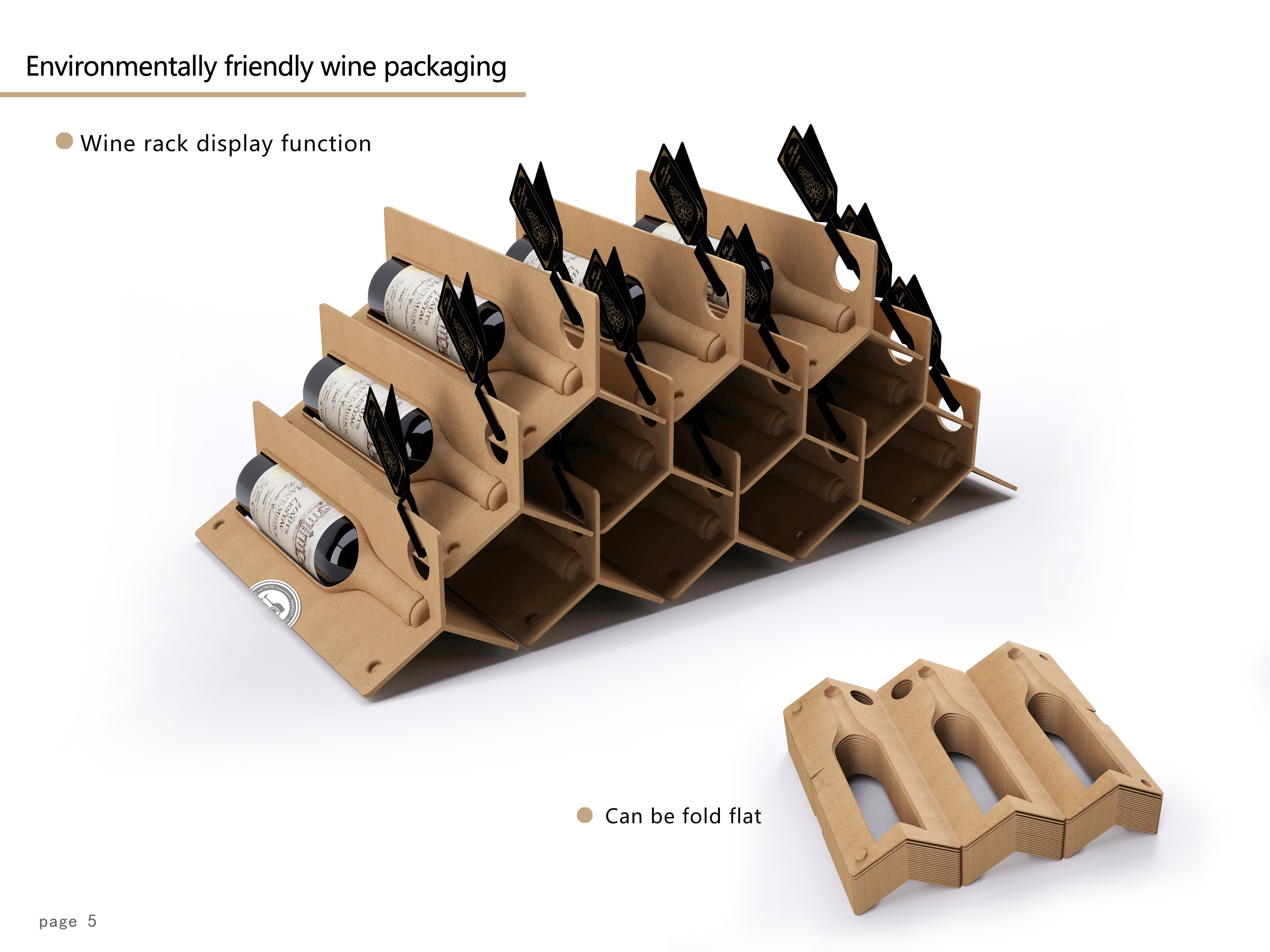 MUSE Design Winners - Environmentally friendly wine packaging